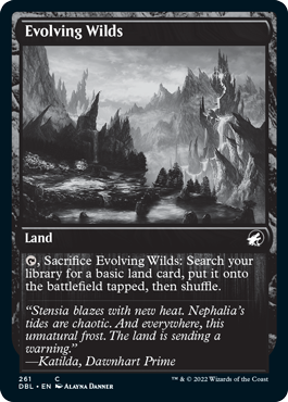 Evolving Wilds (261) [Innistrad: Double Feature] | Good Games Cannington