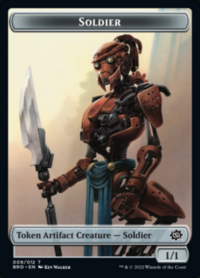 Soldier Token (009) [The Brothers' War Tokens] | Good Games Cannington