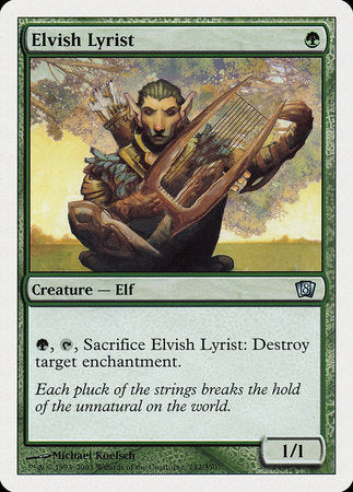 Elvish Lyrist [Eighth Edition] | Good Games Cannington