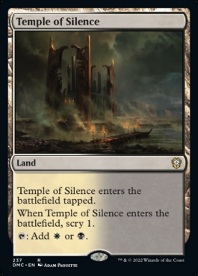 Temple of Silence [Dominaria United Commander] | Good Games Cannington