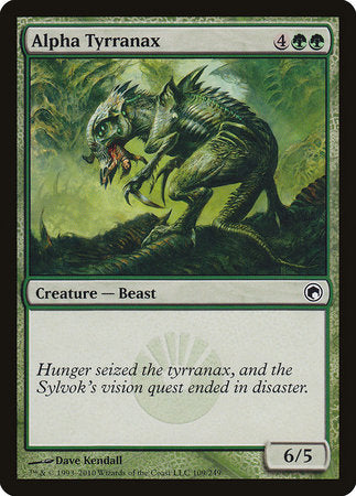 Alpha Tyrranax [Scars of Mirrodin] | Good Games Cannington