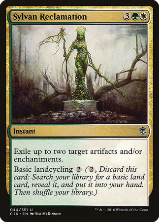 Sylvan Reclamation [Commander 2016] | Good Games Cannington