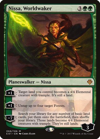 Nissa, Worldwaker [Archenemy: Nicol Bolas] | Good Games Cannington