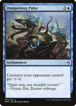 Dampening Pulse [Battle for Zendikar] | Good Games Cannington