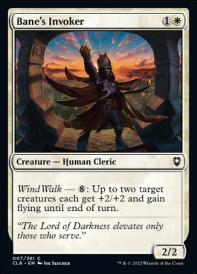 Bane's Invoker [Commander Legends: Battle for Baldur's Gate] | Good Games Cannington
