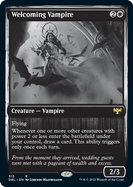 Welcoming Vampire [Innistrad: Double Feature] | Good Games Cannington
