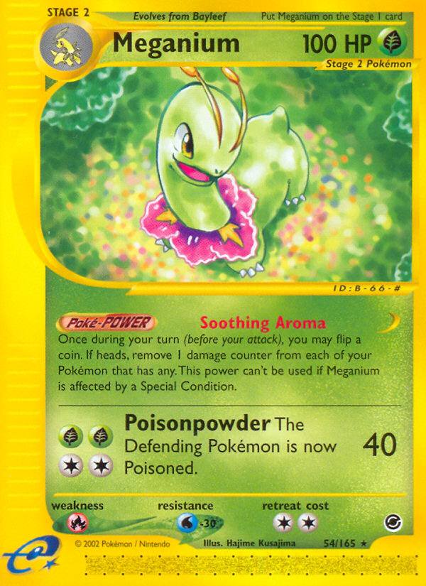 Meganium (54/165) [Expedition: Base Set] | Good Games Cannington