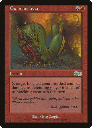 Outmaneuver [Urza's Saga] | Good Games Cannington
