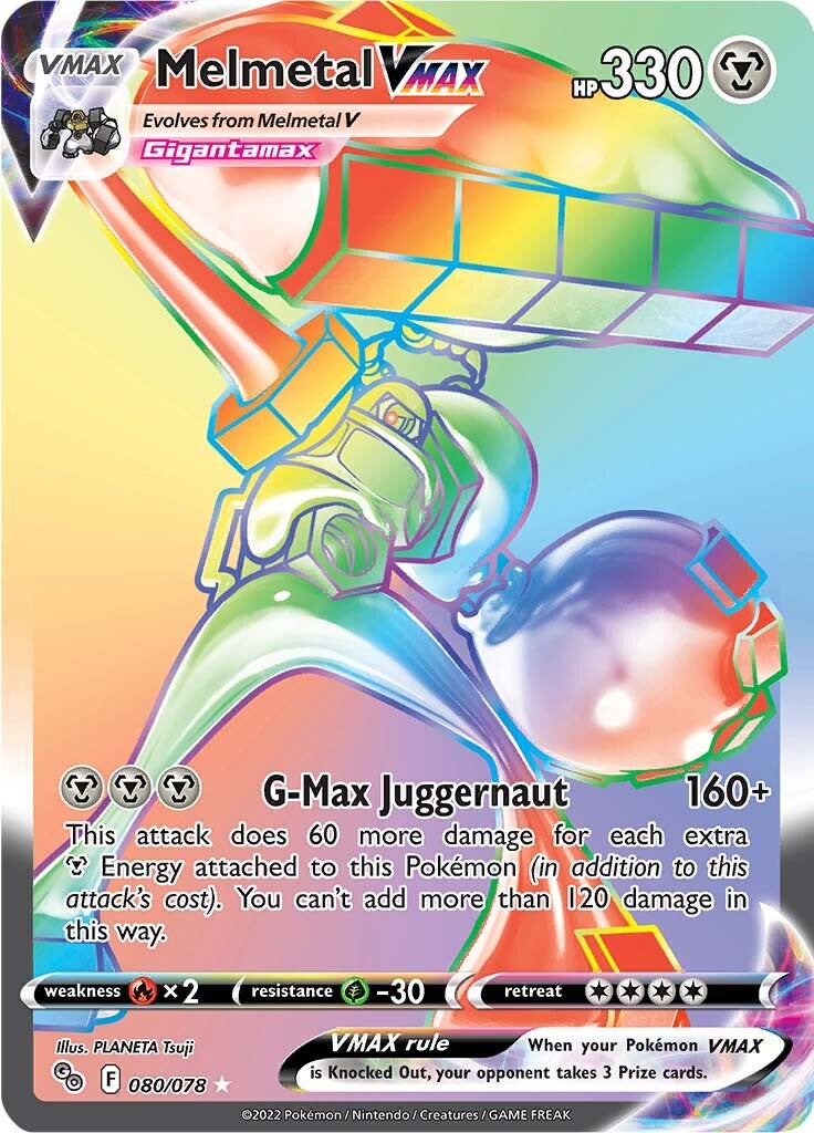 Melmetal VMAX (080/078) [Pokémon GO] | Good Games Cannington