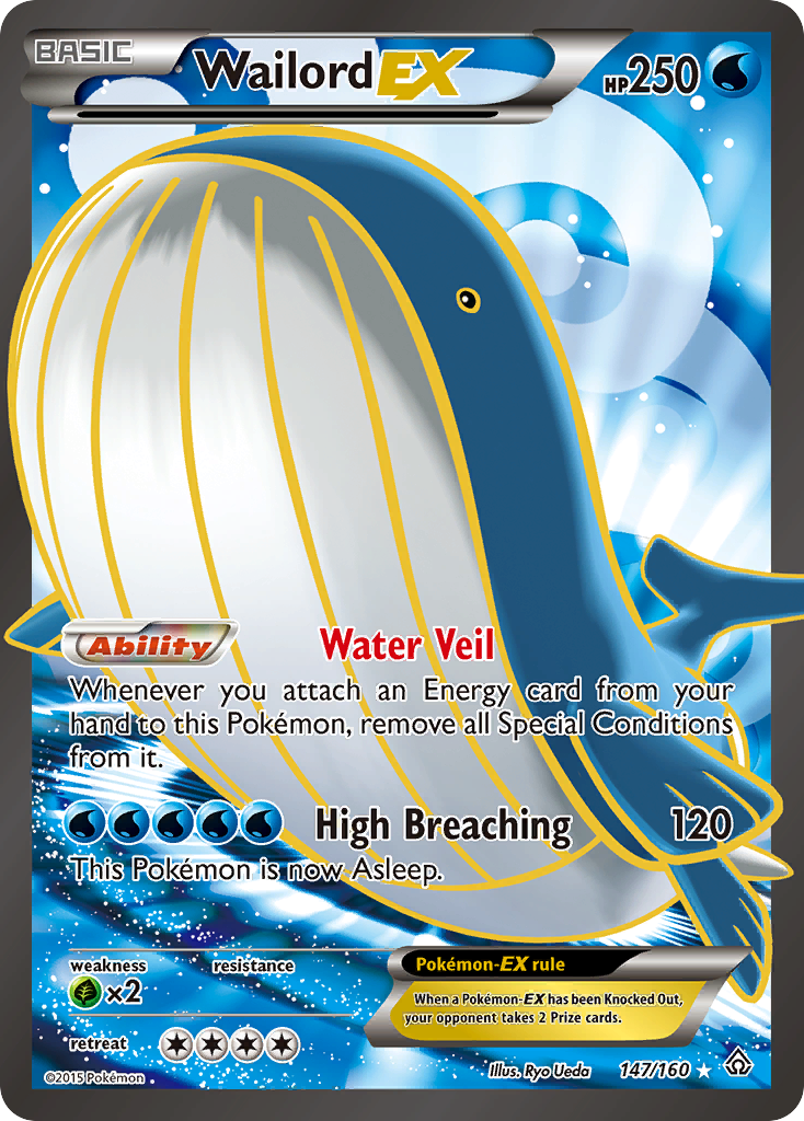 Wailord EX (147/160) [XY: Primal Clash] | Good Games Cannington