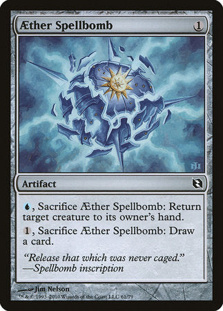 Aether Spellbomb [Duel Decks: Elspeth vs. Tezzeret] | Good Games Cannington