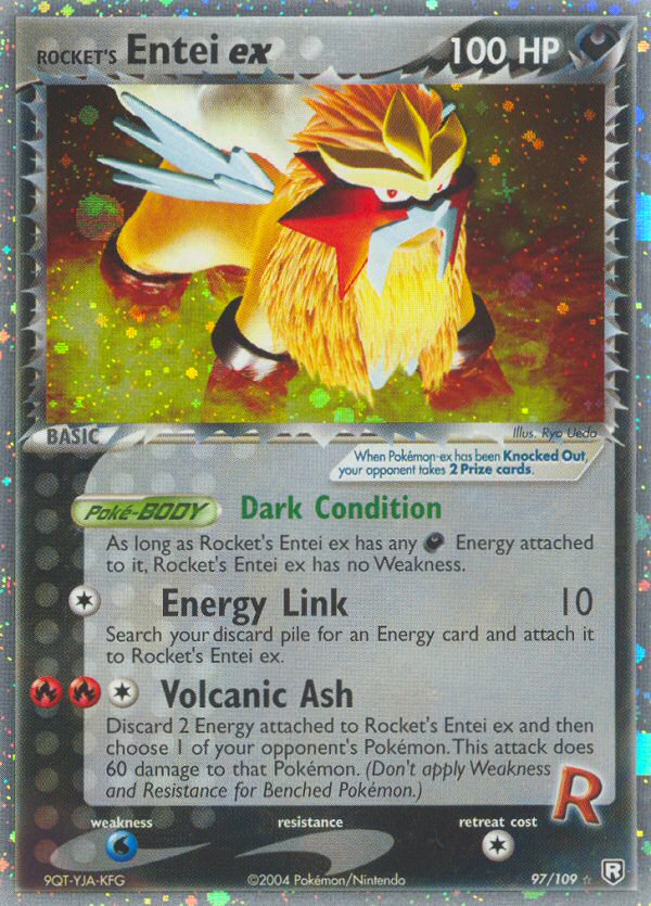 Rocket's Entei ex (97/109) [EX: Team Rocket Returns] | Good Games Cannington