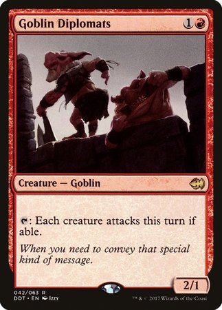 Goblin Diplomats [Duel Decks: Merfolk vs. Goblins] | Good Games Cannington