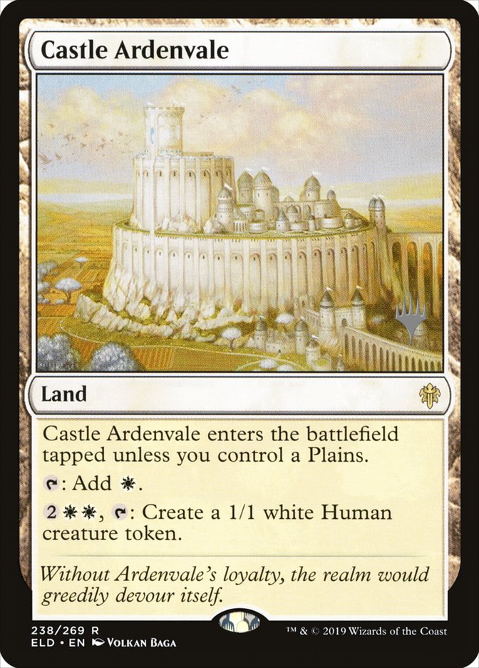Castle Ardenvale (Promo Pack) [Throne of Eldraine Promos] | Good Games Cannington