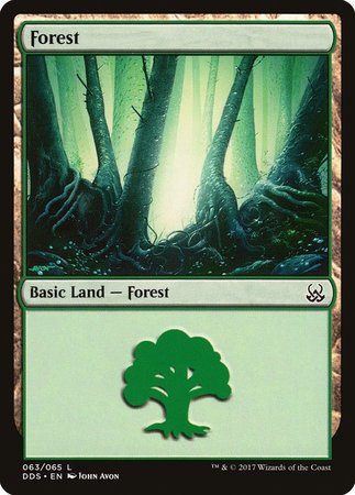 Forest (63) [Duel Decks: Mind vs. Might] | Good Games Cannington