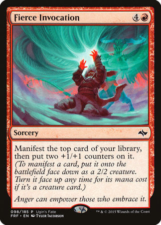 Fierce Invocation [Ugin's Fate] | Good Games Cannington