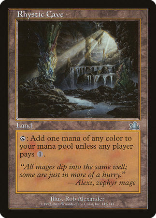 Rhystic Cave [Prophecy] | Good Games Cannington