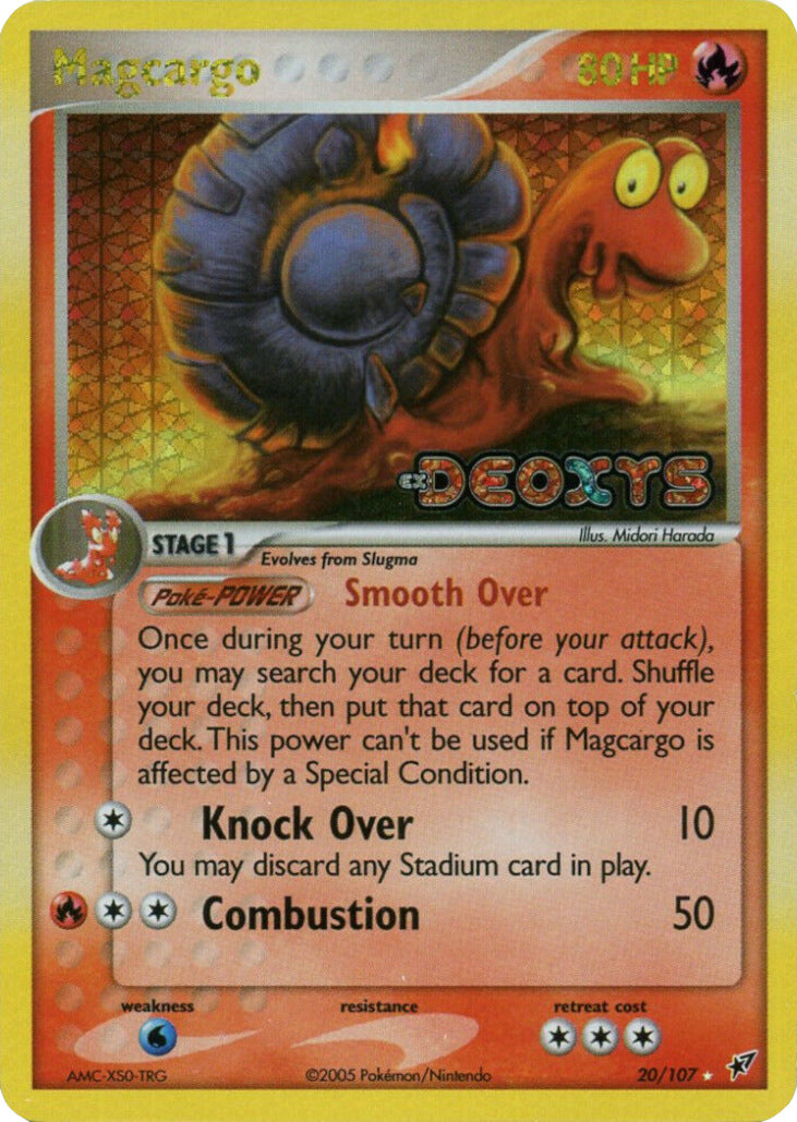 Magcargo (20/107) (Stamped) [EX: Deoxys] | Good Games Cannington