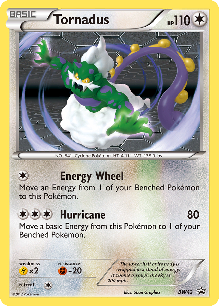 Tornadus (BW42) [Black & White: Black Star Promos] | Good Games Cannington
