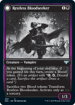 Restless Bloodseeker // Bloodsoaked Reveler [Innistrad: Double Feature] | Good Games Cannington
