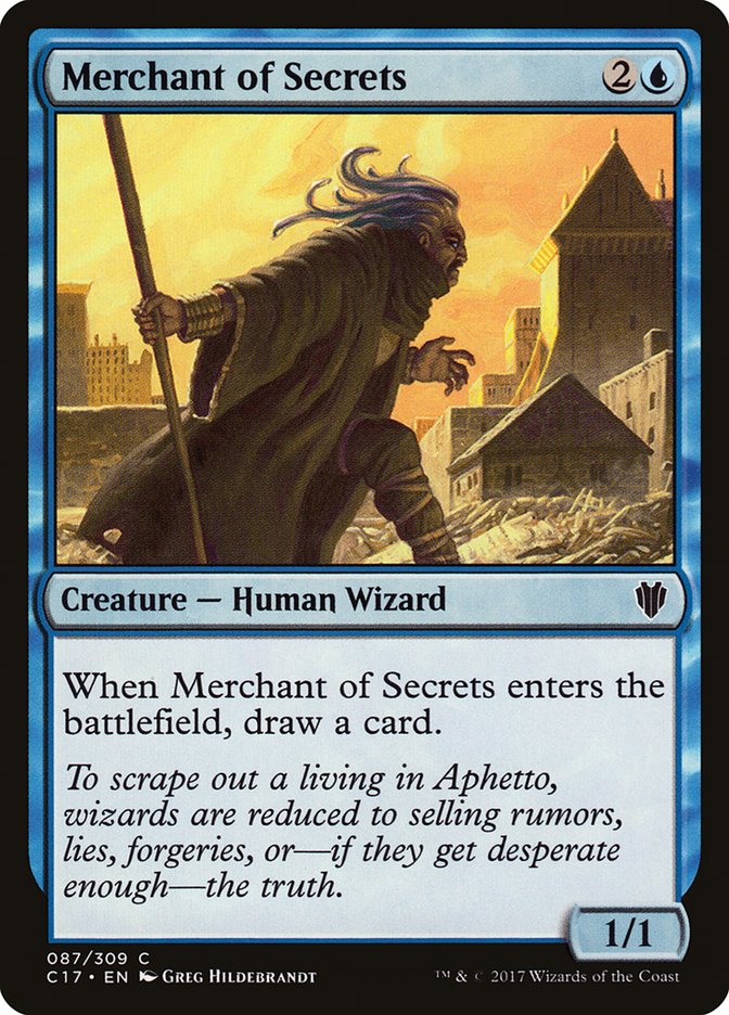 Merchant of Secrets [Commander 2017] | Good Games Cannington