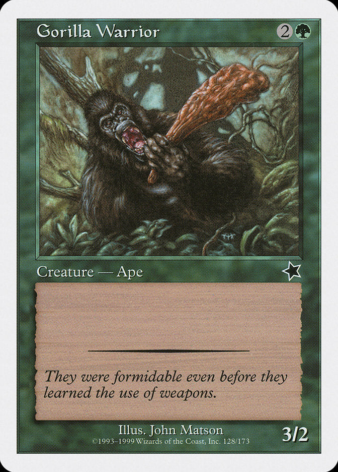 Gorilla Warrior [Starter 1999] | Good Games Cannington