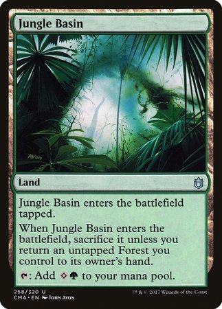Jungle Basin [Commander Anthology] | Good Games Cannington