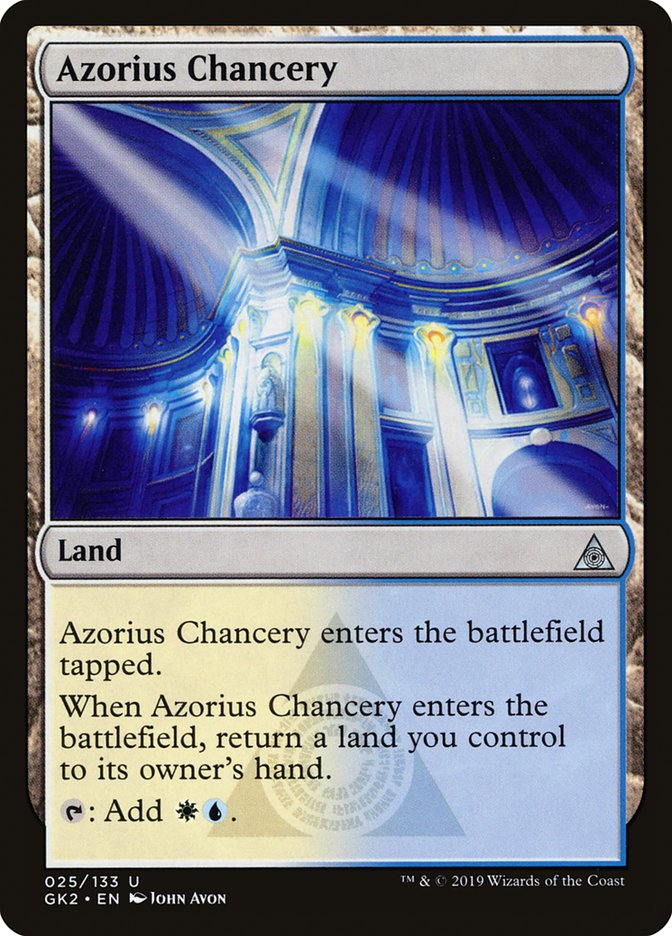 Azorius Chancery [Ravnica Allegiance Guild Kit] | Good Games Cannington