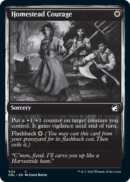 Homestead Courage [Innistrad: Double Feature] | Good Games Cannington