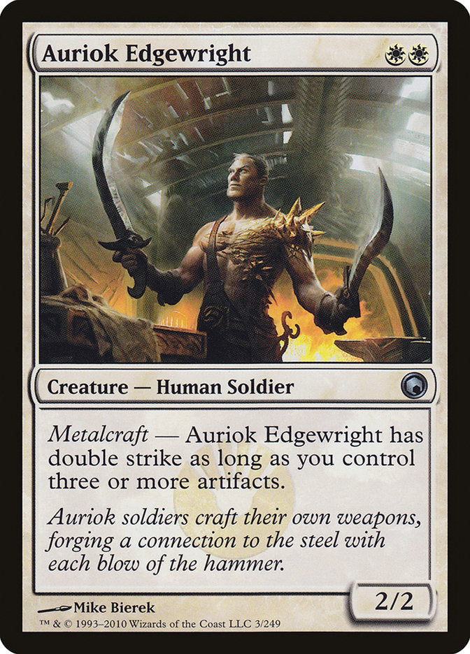 Auriok Edgewright [Scars of Mirrodin] | Good Games Cannington
