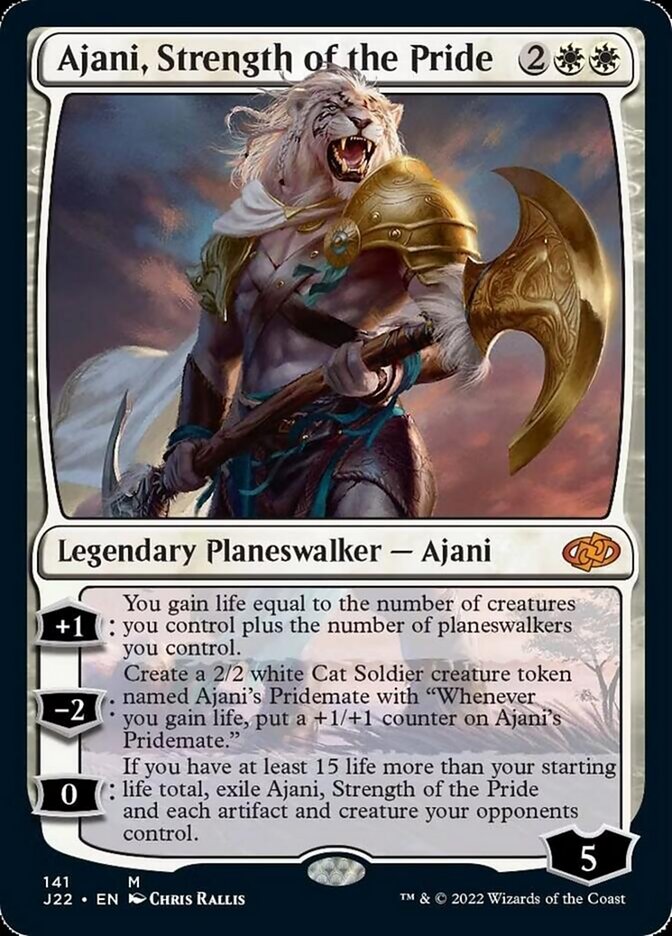 Ajani, Strength of the Pride [Jumpstart 2022] | Good Games Cannington