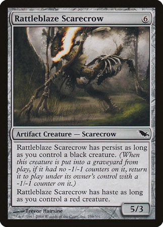 Rattleblaze Scarecrow [Shadowmoor] | Good Games Cannington