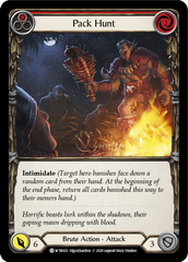 Pack Hunt (Red) [U-WTR023] (Welcome to Rathe Unlimited)  Unlimited Rainbow Foil | Good Games Cannington
