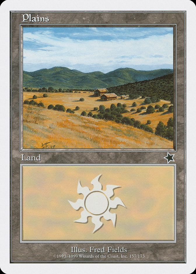 Plains (157) [Starter 1999] | Good Games Cannington