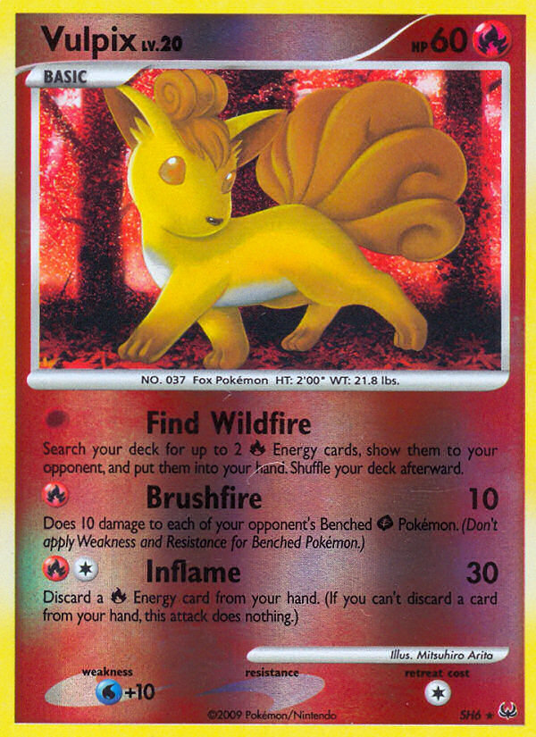 Vulpix (SH6) [Platinum: Base Set] | Good Games Cannington