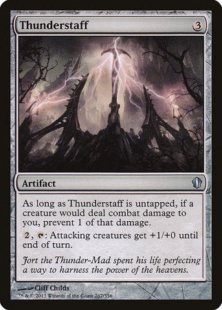 Thunderstaff [Commander 2013] | Good Games Cannington