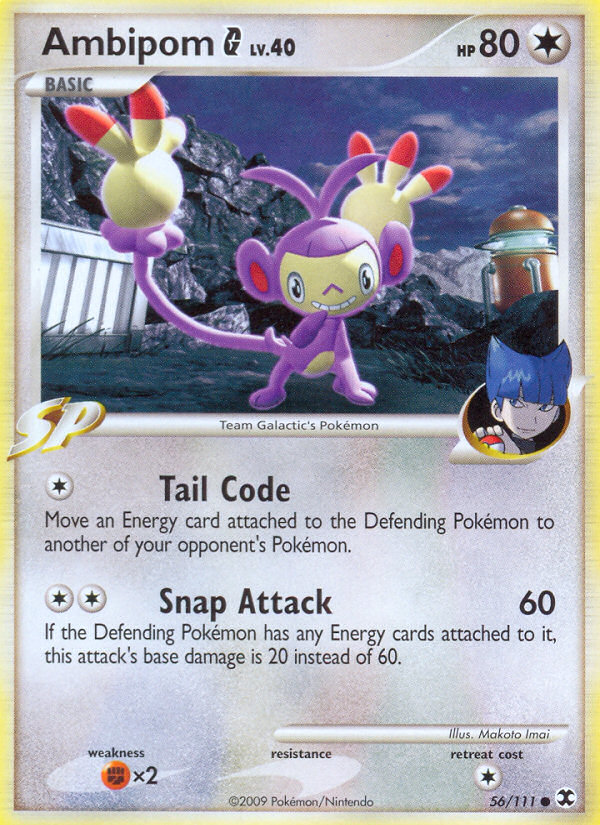 Ambipom G (56/111) [Platinum: Rising Rivals] | Good Games Cannington