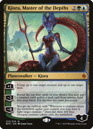 Kiora, Master of the Depths [Battle for Zendikar] | Good Games Cannington