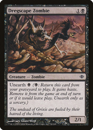 Dregscape Zombie [Shards of Alara] | Good Games Cannington