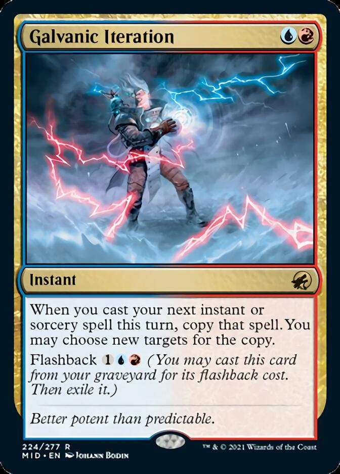 Galvanic Iteration [Innistrad: Midnight Hunt] | Good Games Cannington