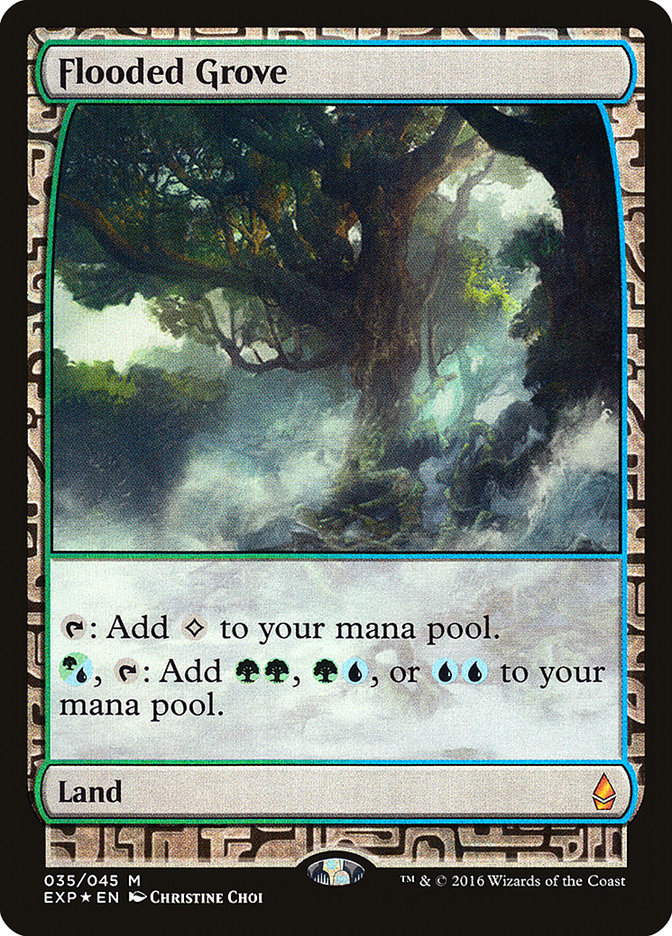 Flooded Grove [Zendikar Expeditions] | Good Games Cannington