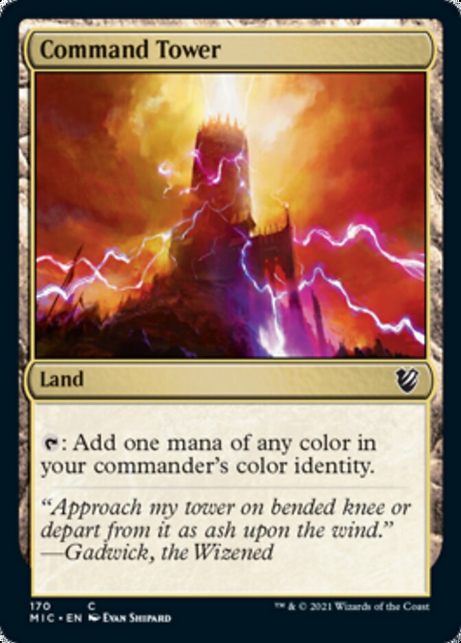 Command Tower [Innistrad: Midnight Hunt Commander] | Good Games Cannington