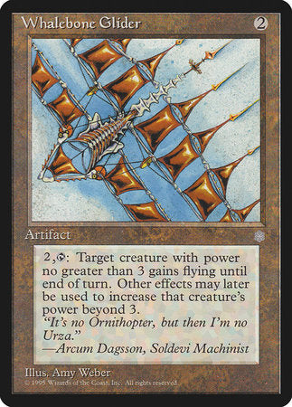 Whalebone Glider [Ice Age] | Good Games Cannington
