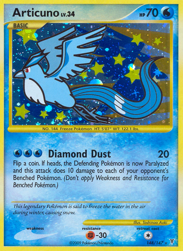 Articuno (148/147) [Platinum: Supreme Victors] | Good Games Cannington