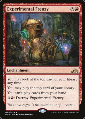Experimental Frenzy [Guilds of Ravnica] | Good Games Cannington