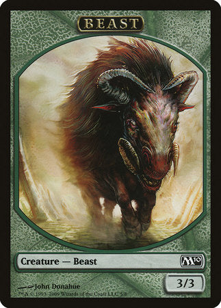 Beast Token [Magic 2010 Tokens] | Good Games Cannington