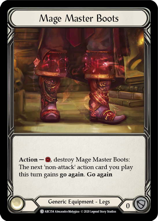 Mage Master Boots [U-ARC154] Unlimited Normal | Good Games Cannington