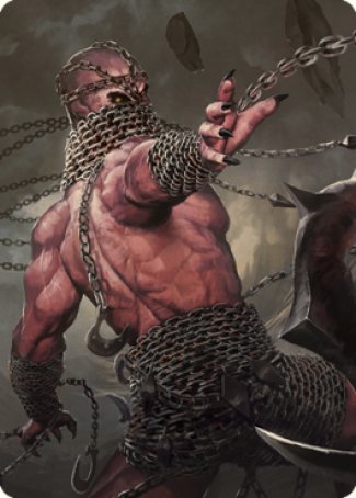 Chain Devil Art Card [Commander Legends: Battle for Baldur's Gate Art Series] | Good Games Cannington