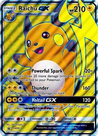 Raichu GX (SM90) (Jumbo Card) [Sun & Moon: Black Star Promos] | Good Games Cannington