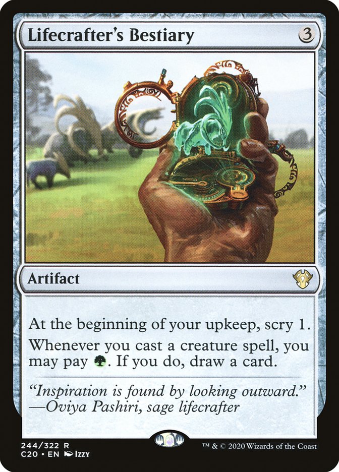 Lifecrafter's Bestiary [Commander 2020] | Good Games Cannington